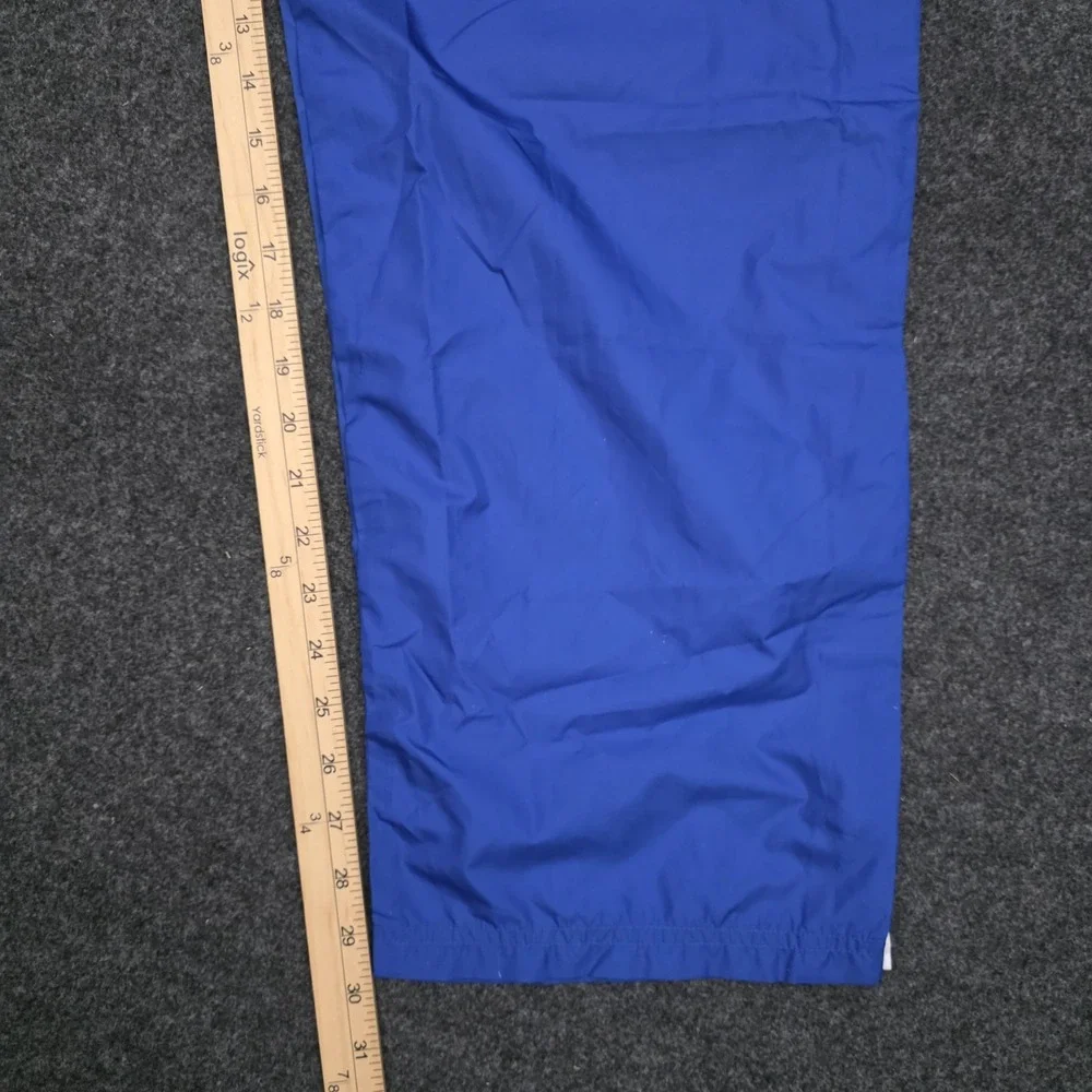 Polo Ralph Lauren Mens XL Blue Tear Away Track Sweat Pants Windbreaker‎ Logo NEW